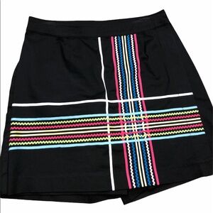 Tres Jolie size 8 black cotton skirt/skort